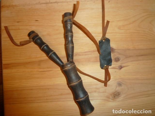 Coleccionismo: Tirachinas de madera. LEER - Foto 3