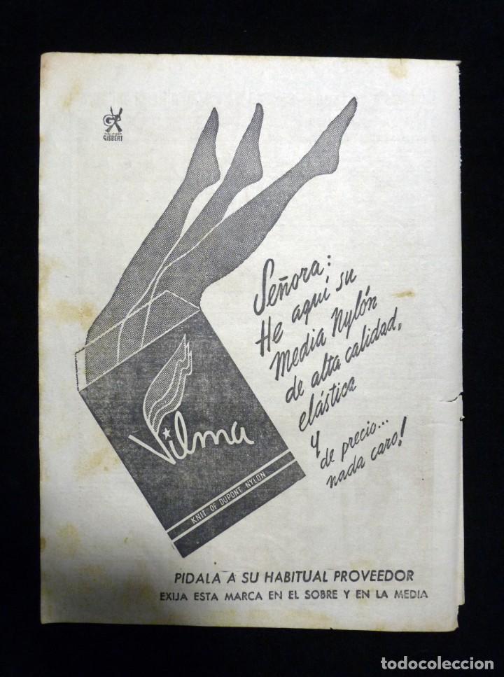 Colecionismo: PUBLICIDAD MEDIAS NYLON VILMA, 1954
