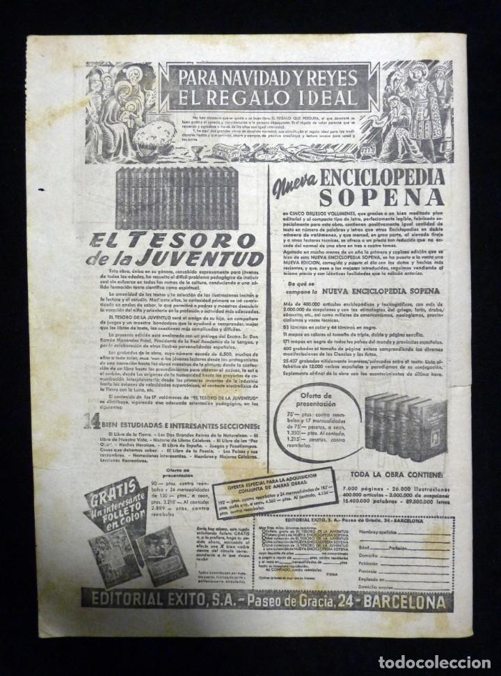 Collecting paper: PUBLICIDAD ENCICLOPEDIA EL TESORO DE LA JUVENTUD - NUEVA ENCICLOPEDIA SOPENA, 1954