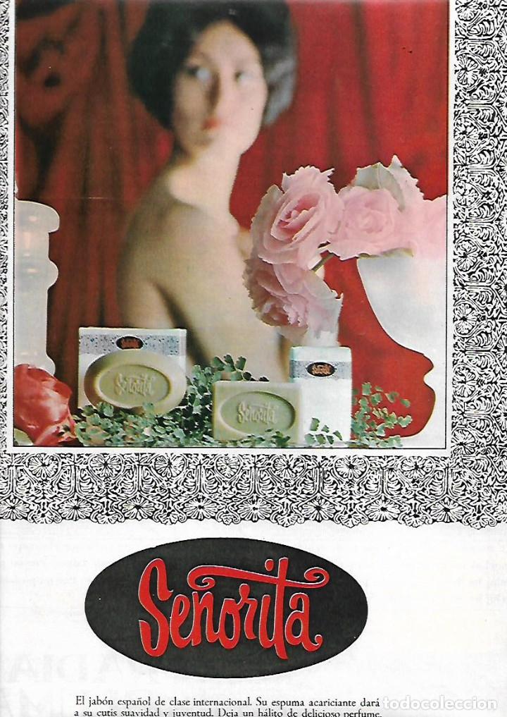 Collectionnisme: A&Ntilde;O 1966 RECORTE PRENSA PUBLICIDAD PASTILLA JABON SE&Ntilde;ORITA EL JABON INTERNACIONAL DE ESPA&Ntilde;A