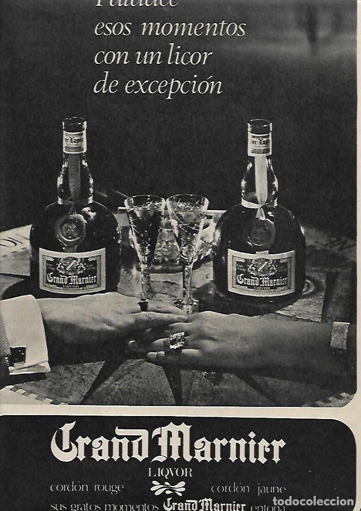 Collectionnisme: A&Ntilde;O 1966 RECORTE PRENSA PUBLICIDAD BEBIDAS LICOR GRAND MARNIER