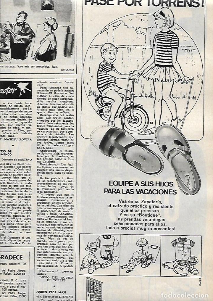 Collectionnisme: A&Ntilde;O 1966 RECORTE PRENSA PUBLICIDAD CALZADOS TORRENS ZAPATERIA
