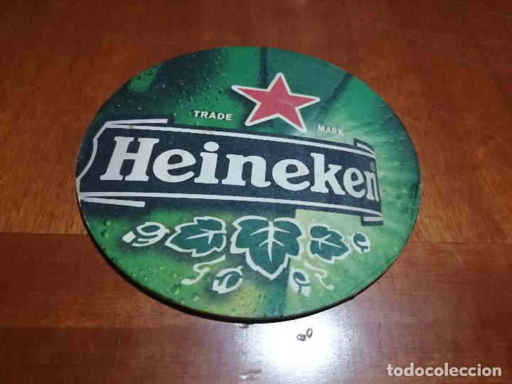 Colecionismo: HEINEKEN. POSAVASOS. DOBLE CARA. BUEN ESTADO.