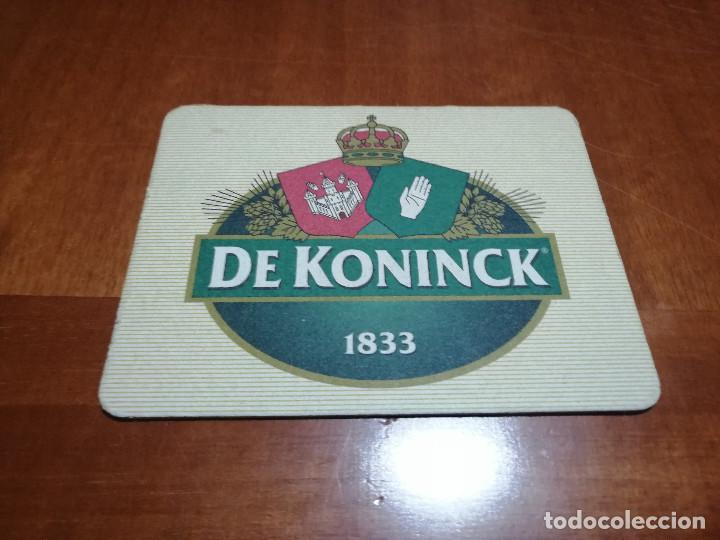 Colecionismo: DE KONINCK. POSAVASOS. UNA CARA. BUEN ESTADO.