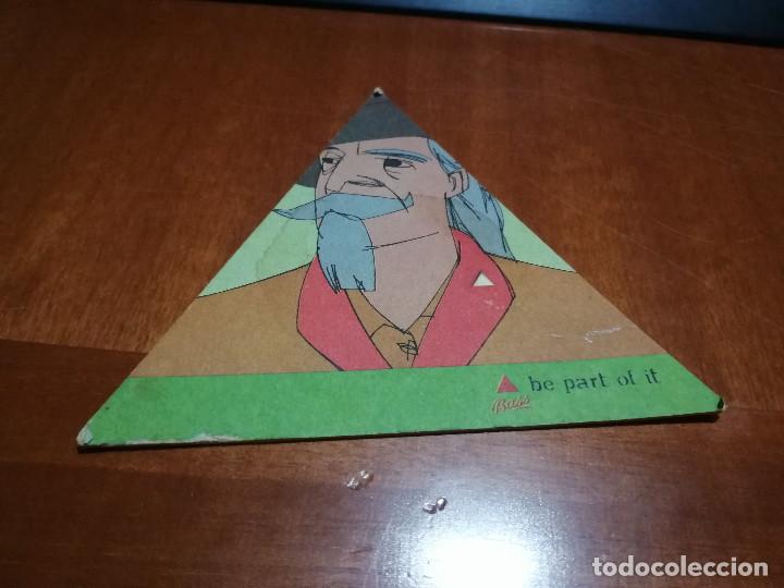 Colecionismo: BUFALO BILL. BASS, POSAVASOS. CART&Oacute;N. DOBLE CARA. BUEN ESTADO.