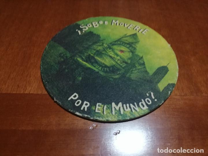 Colecionismo: HEINEKENS. MUEVETE POR EL MUNDO. POSAVASOS. CART&Oacute;N. DOBLE CARA. BUEN ESTADO.