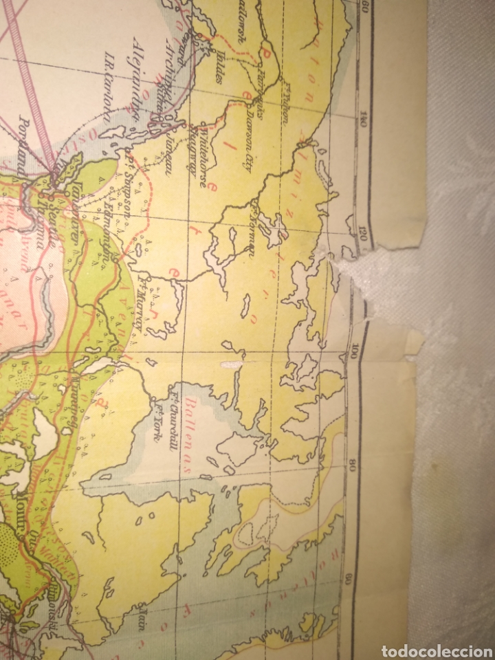 Coleccionismo: LAMINAS ESPASA MAPAS COMERCIALES - Foto 6