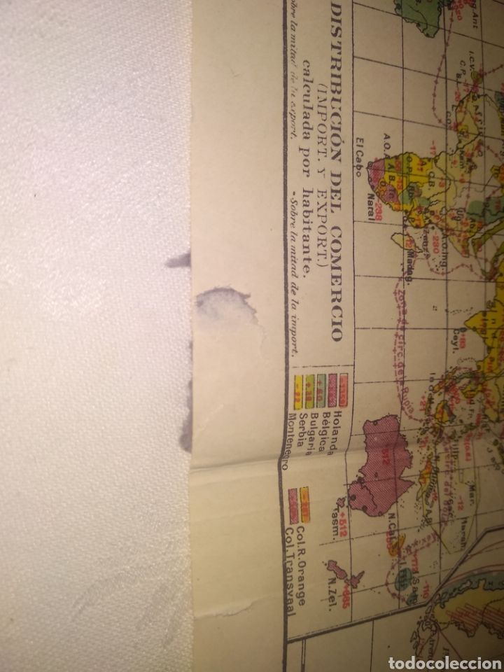 Coleccionismo: LAMINAS ESPASA MAPAS COMERCIALES - Foto 7