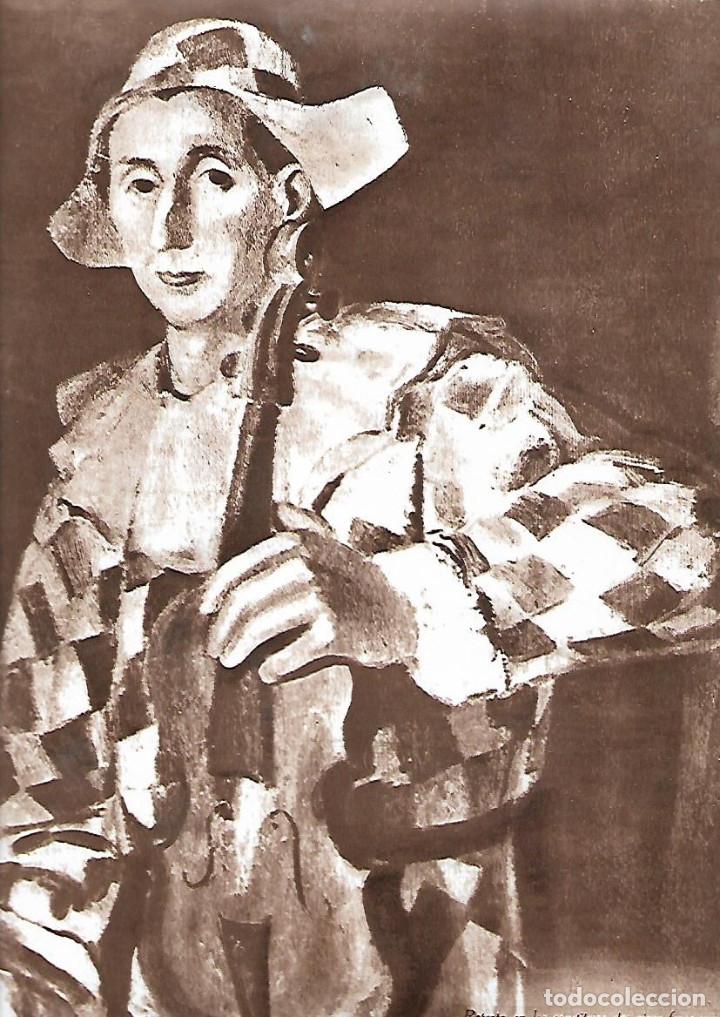 Sammelleidenschaft Papier: A&Ntilde;O 1944 RECORTE PRENSA PINTURA PINTOR VAZQUEZ DIAZ RETRATO EN LAS CANDILEJAS DEL CIRCO