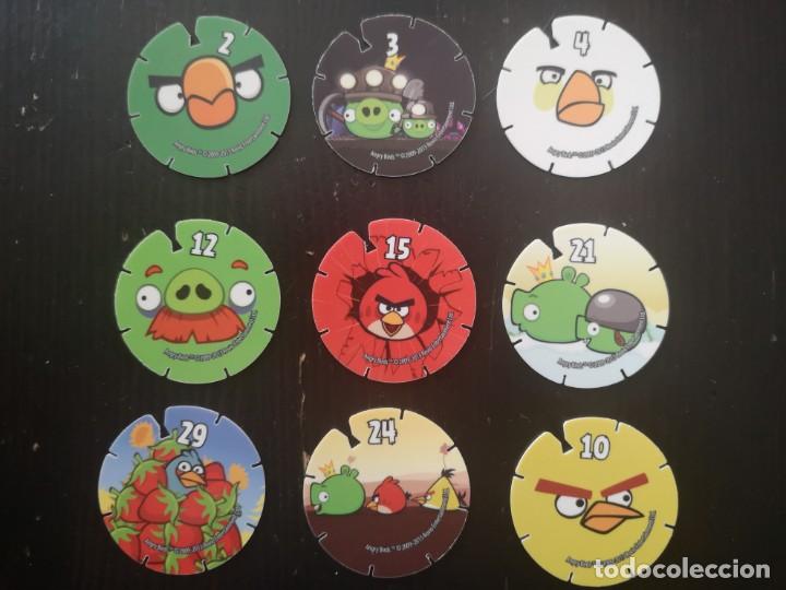 Coleccionismo: TAZOS VOLADORES CHEETOS ANGRY BIRDS (2013 MATUTANO) -ELIGE-