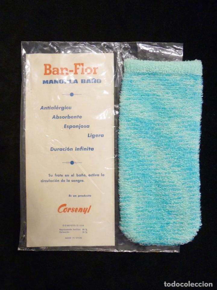 Collezionismo: ANTIGUA MANOPLA PARA BA&Ntilde;O BAN-FLOR. CORSENYL, A&Ntilde;OS 60. NUEVA