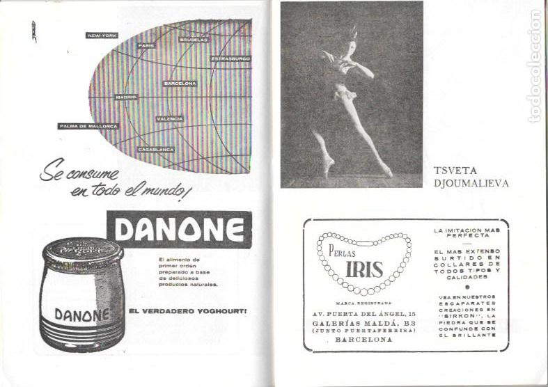 Coleccionismo: PR-2102.PROGRAMA GRAN TEATRE DEL LICEU. BALLET DE LA OPERA DE SOFIA.PRIMAVERA 1963. - Foto 3