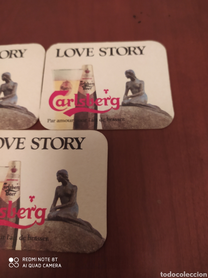 Coleccionismo: Posavasos antiguos Carlsberg - Foto 3
