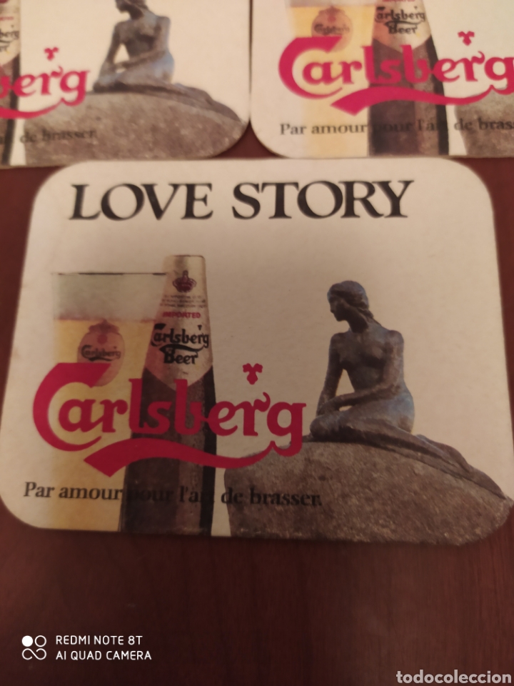 Coleccionismo: Posavasos antiguos Carlsberg - Foto 4