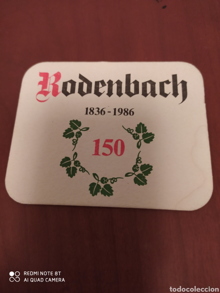 Coleccionismo: Posavasos antiguos Rodenbach - Foto 3