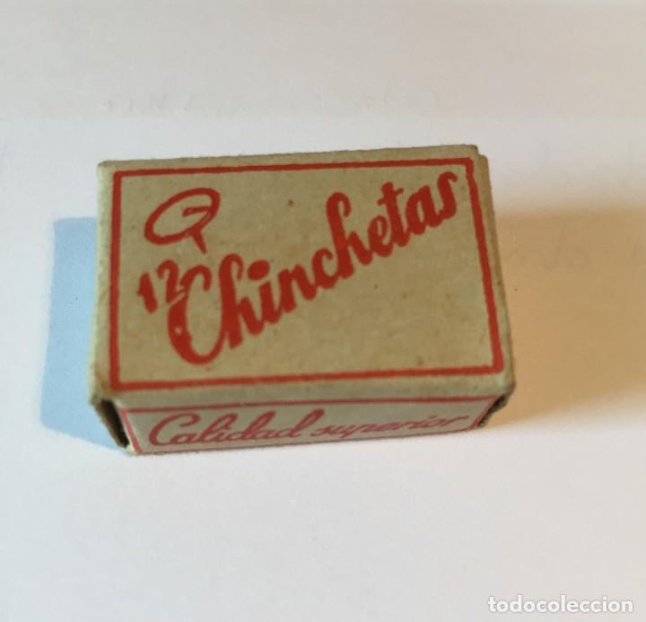 Coleccionismo: Caja de chinchetas antigua - Foto 3