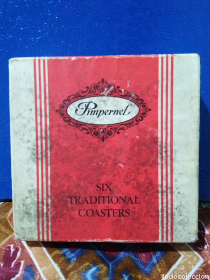 Collectionnisme: Lote de 6 Posa vasos de Inglaterra ( resistentes )