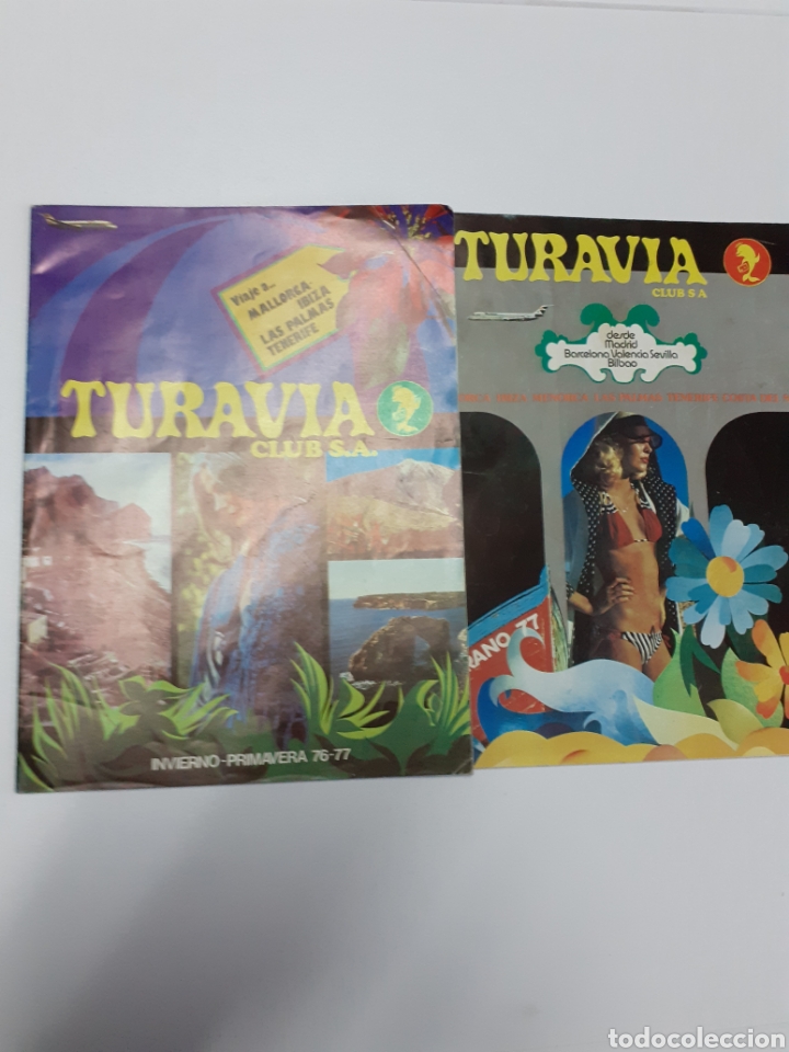 dos revistas de viajes, turavia, año 76,77 - Acquista Documenti antichi su  todocoleccion