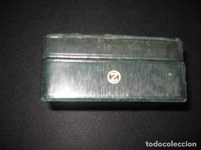 Coleccionismo: PITILLERA DE MESA CAJA DE MADERA FORRADA- - Foto 5