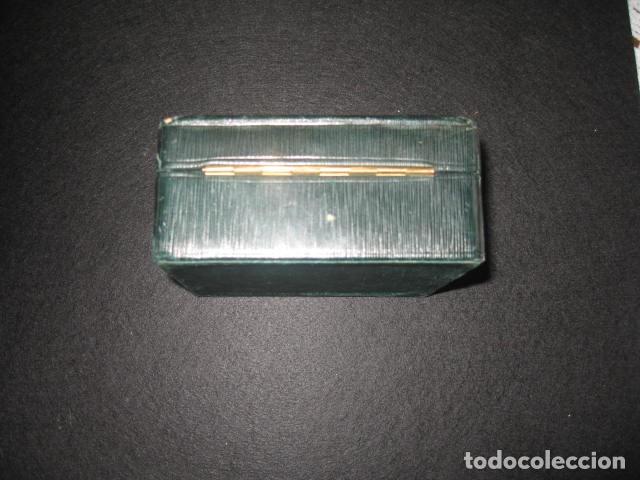 Coleccionismo: PITILLERA DE MESA CAJA DE MADERA FORRADA- - Foto 7