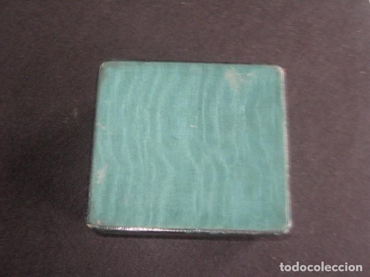 Coleccionismo: PITILLERA DE MESA CAJA DE MADERA FORRADA- - Foto 8