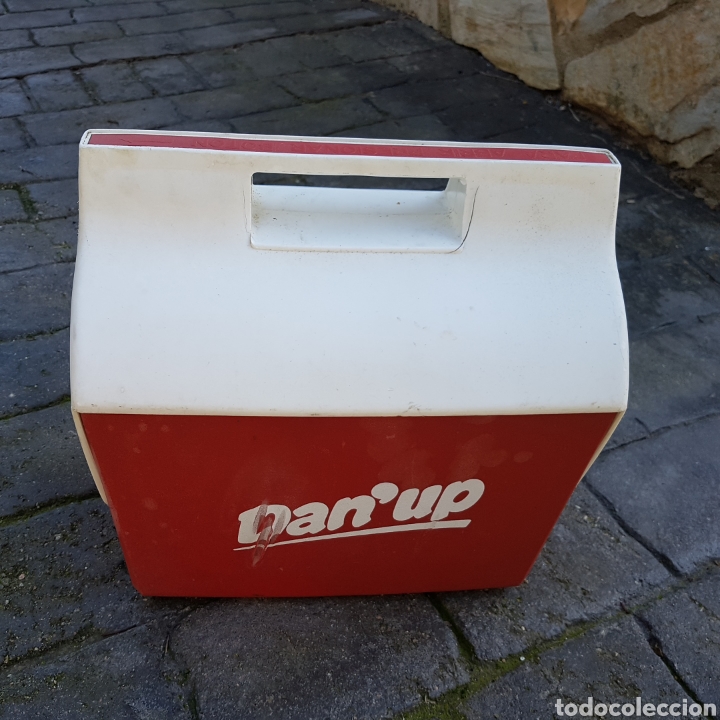 Coleccionismo: NEVERA DE PLAYA DE PUBLICIDAD DAN UP - Foto 3