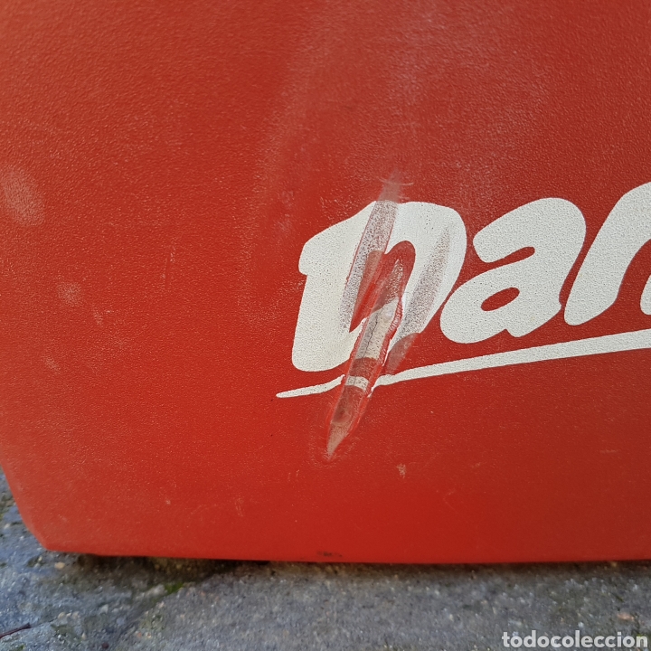 Coleccionismo: NEVERA DE PLAYA DE PUBLICIDAD DAN UP - Foto 4