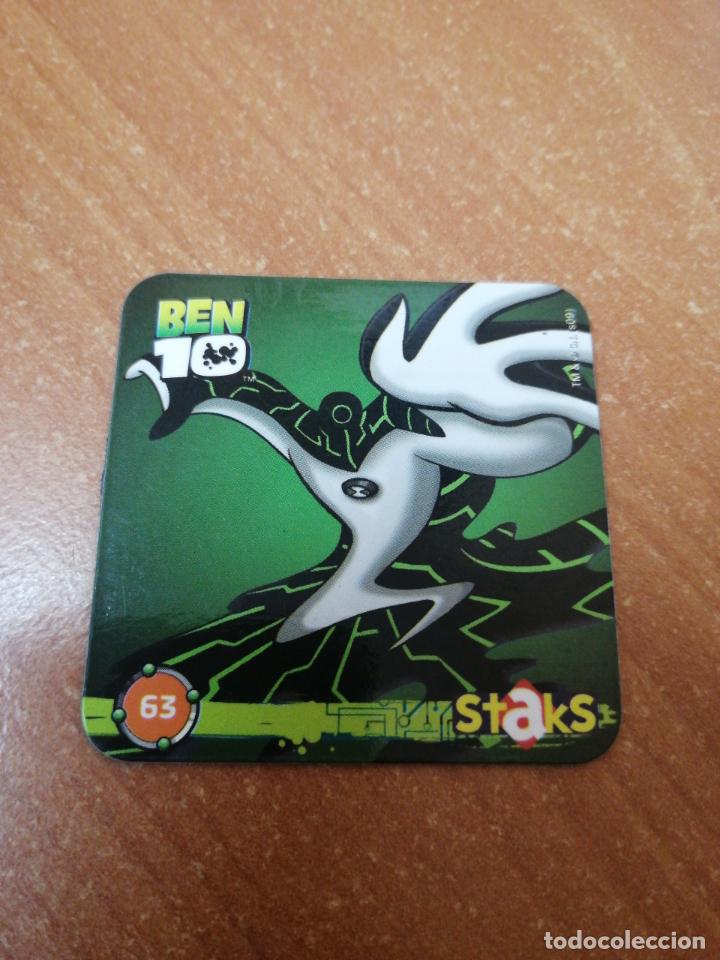 Coleccionismo: IMAN STAKS BEN 10, N&ordm; 63