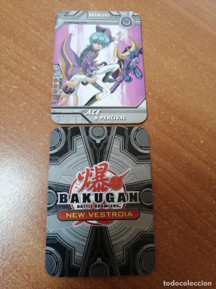 Coleccionismo: IMAN STAKS BAKUGAN BATTLE BRAWLERS NEW VESTROIA ( ACE & PERCIVAL )