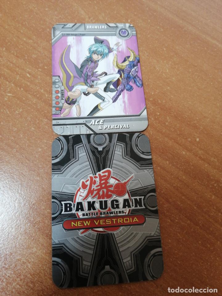 Coleccionismo: IMAN STAKS BAKUGAN BATTLE BRAWLERS NEW VESTROIA ( ACE & PERCIVAL )