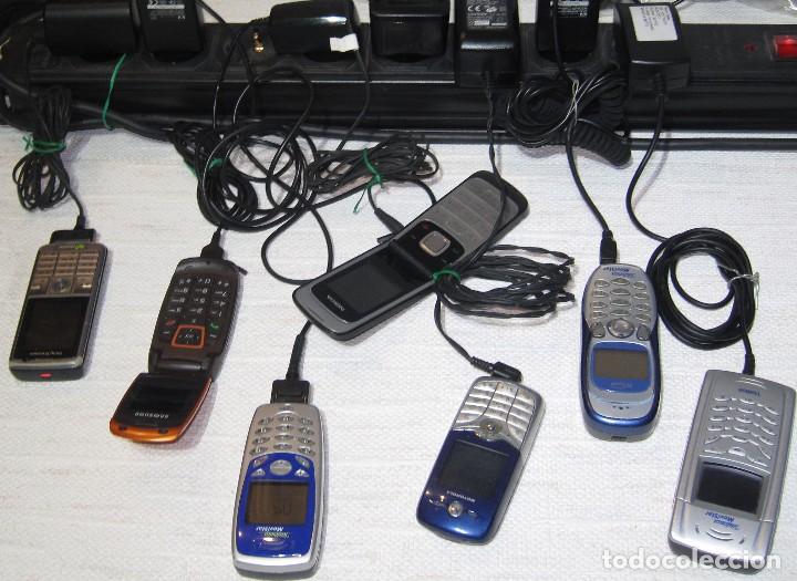 Coleccionismo: Tel&eacute;fonos m&oacute;viles antiguos. Para reparar, piezas. Alguno funciona.