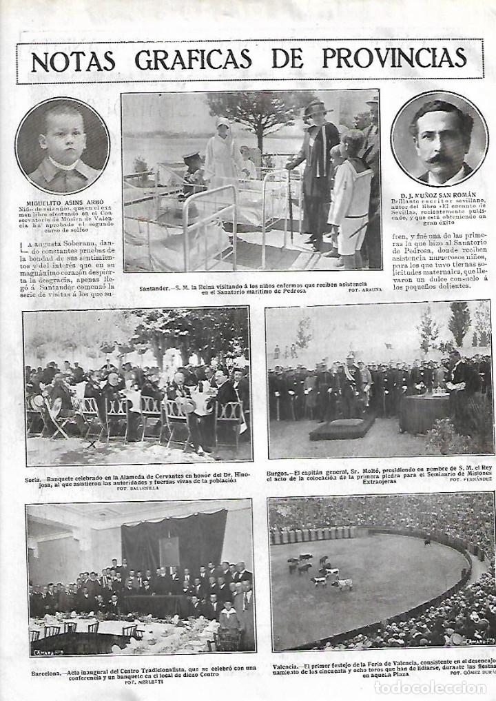 Collecting paper: A&Ntilde;O 1922 RECORTE PRENSA SORIA BANQUETE HOMENAJE DOCTOR HINOJOSA ALAMEDA  DE CERVANTES