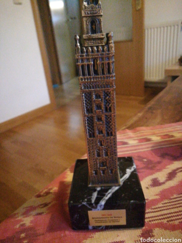 Coleccionismo: Giralda de Sevilla trofeo - Foto 1