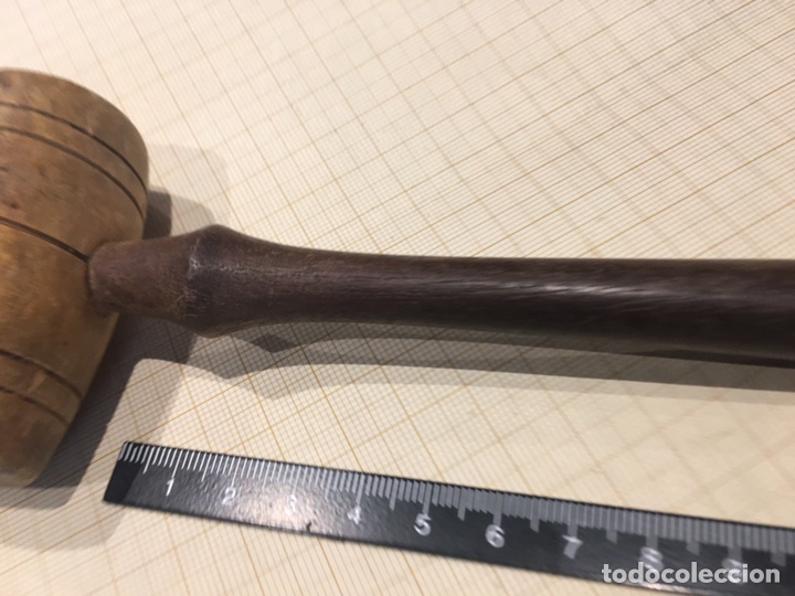 Coleccionismo: Maza Madera Antigua - Foto 3