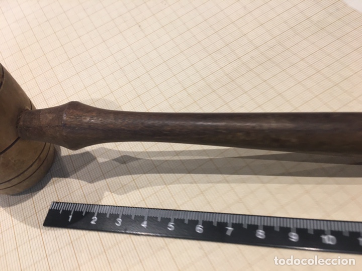 Coleccionismo: Maza Madera Antigua - Foto 7