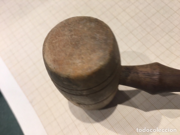 Coleccionismo: Maza Madera Antigua - Foto 10
