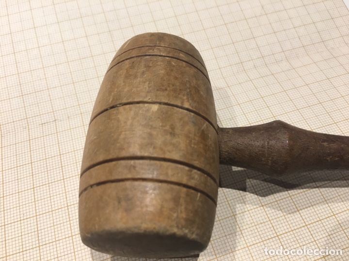 Coleccionismo: Maza Madera Antigua - Foto 12