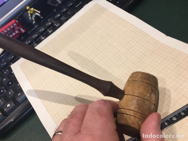 Coleccionismo: Maza Madera Antigua - Foto 15
