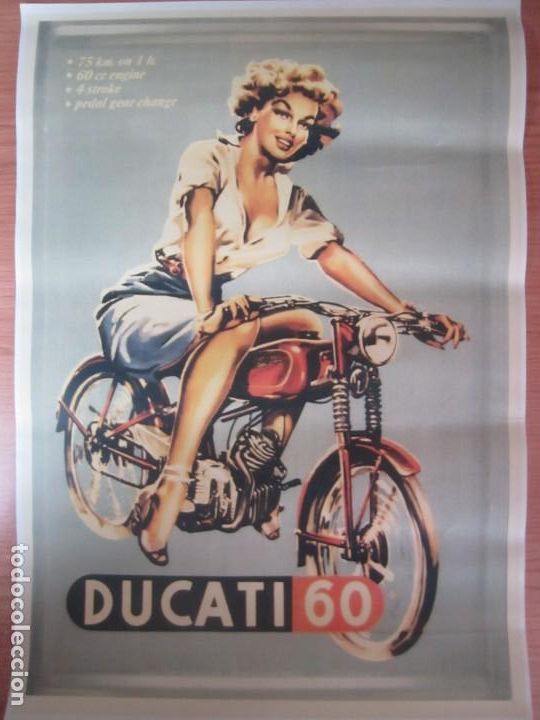 Coleccionismo: lamina ducati 60 - Foto 1