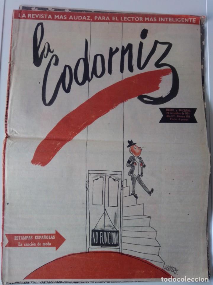 Coleccionismo: La codorniz 1954 - Foto 1