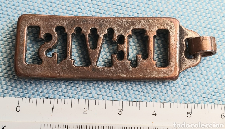 Coleccionismo: COLGANTE METALICO DE LEVIS - Foto 2