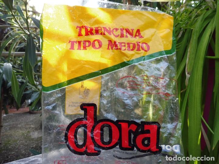 Coleccionismo: Envase envoltorio bolsa vac&iacute;a trencina tipo medio dora carre&ntilde;o a&ntilde;os 90
