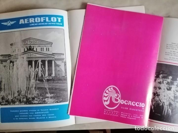 Coleccionismo: URSS - Programas de los coros y ballets del ejercito sovietico y del ballet siberiano de la URRS - Foto 2
