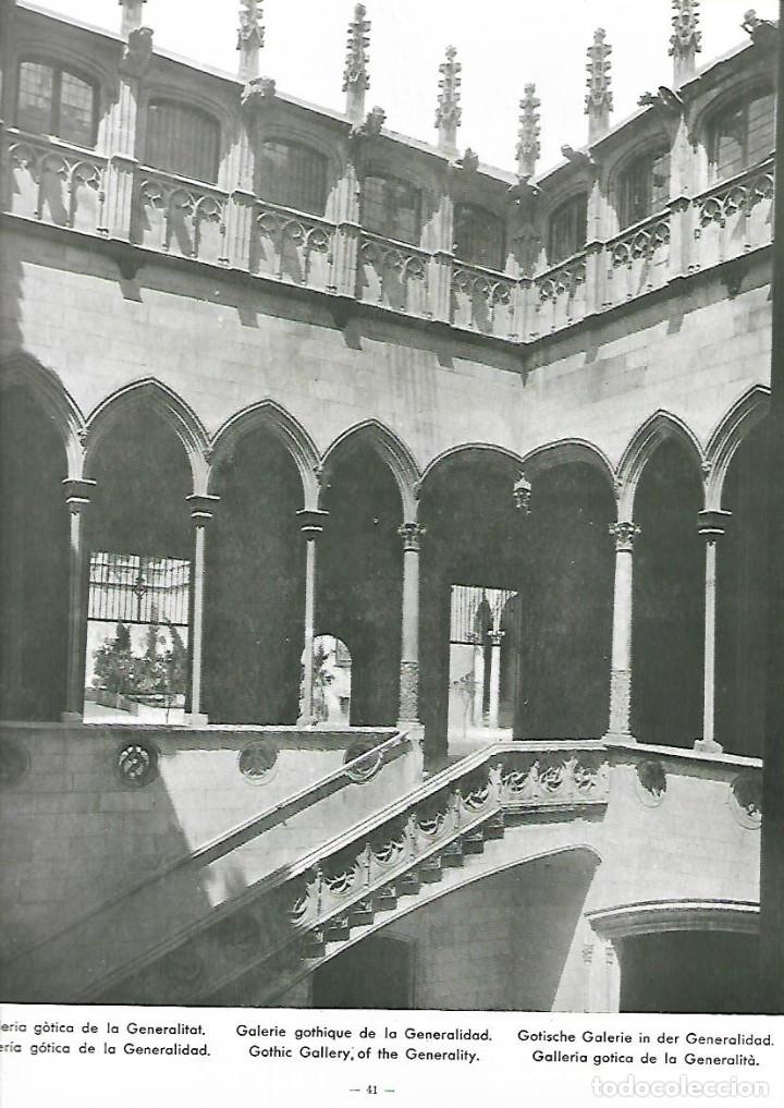 Collezionismo: A&Ntilde;O 1933 RECORTE PRENSA FOTOGRAFIA GALERIA GOTICA DE LA GENERALITAT CATALUNYA