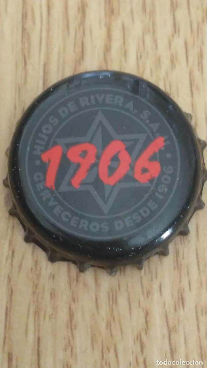 Coleccionismo: CHAPA CERVEZA ESTRELLA GALICIA 1906