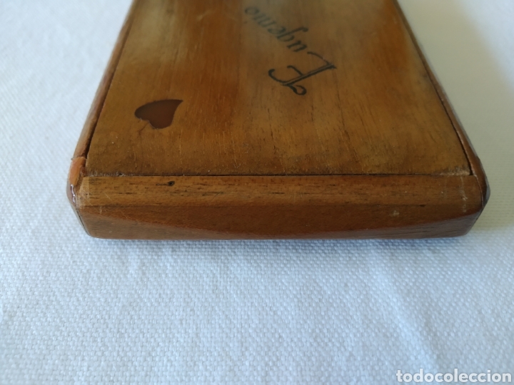 Coleccionismo: ANTIGUA PITILLERA DE MADERA - Foto 5