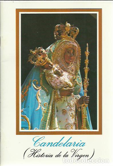Coleccionismo: Historia de La Virgen de Candelaria.1979.