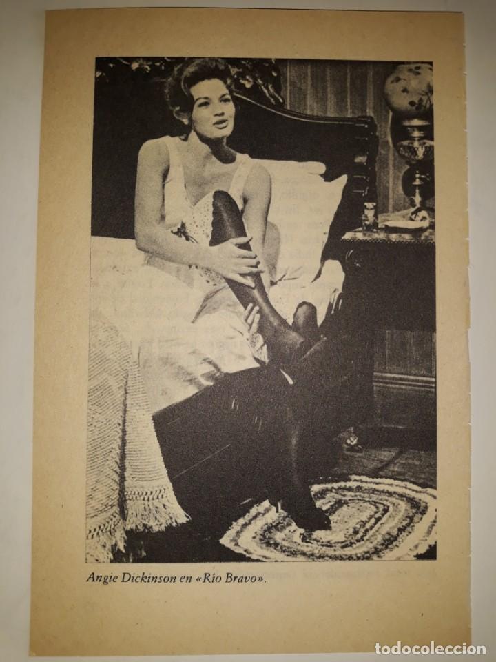 Coleccionismo: FOTO ACTRIZ BELLA ANGIE DICKINSON ESCENA PEL&Iacute;CULA R&Iacute;O BRAVO CINE G&Eacute;NERO WESTERN BIBLIOTECA CULTURAL