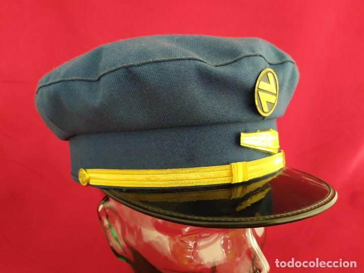 gorra maquinista renfe (80's) feve mza ferrovia - Comprar en