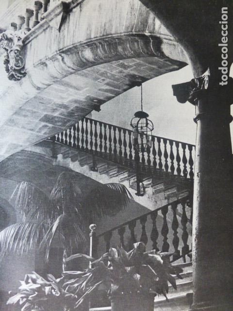 Coleccionismo: PALMA DE MALLORCA INTERIOR DE UN PALACIO ANTIGUA LAMINA